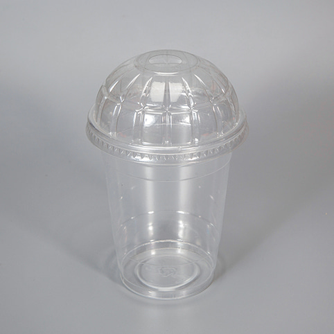 플라스틱 컵 (돔뚜껑)